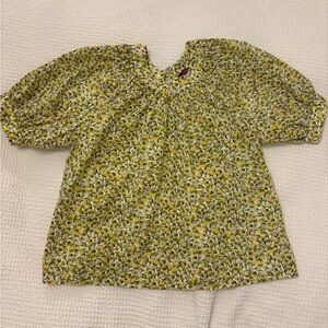 J Crew x Liberty Floral Patterned Blouse